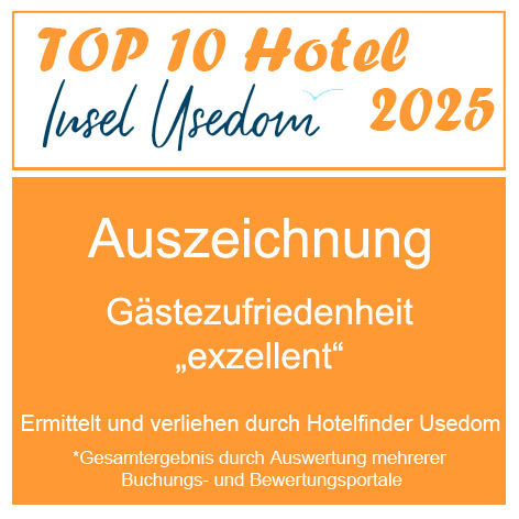 Auszeichnung Hotelfinder 2025