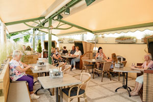 Terrasse Restaurant Wellengang