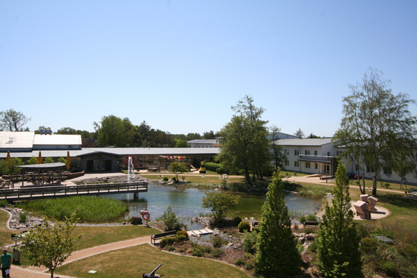 Front view of the hotel